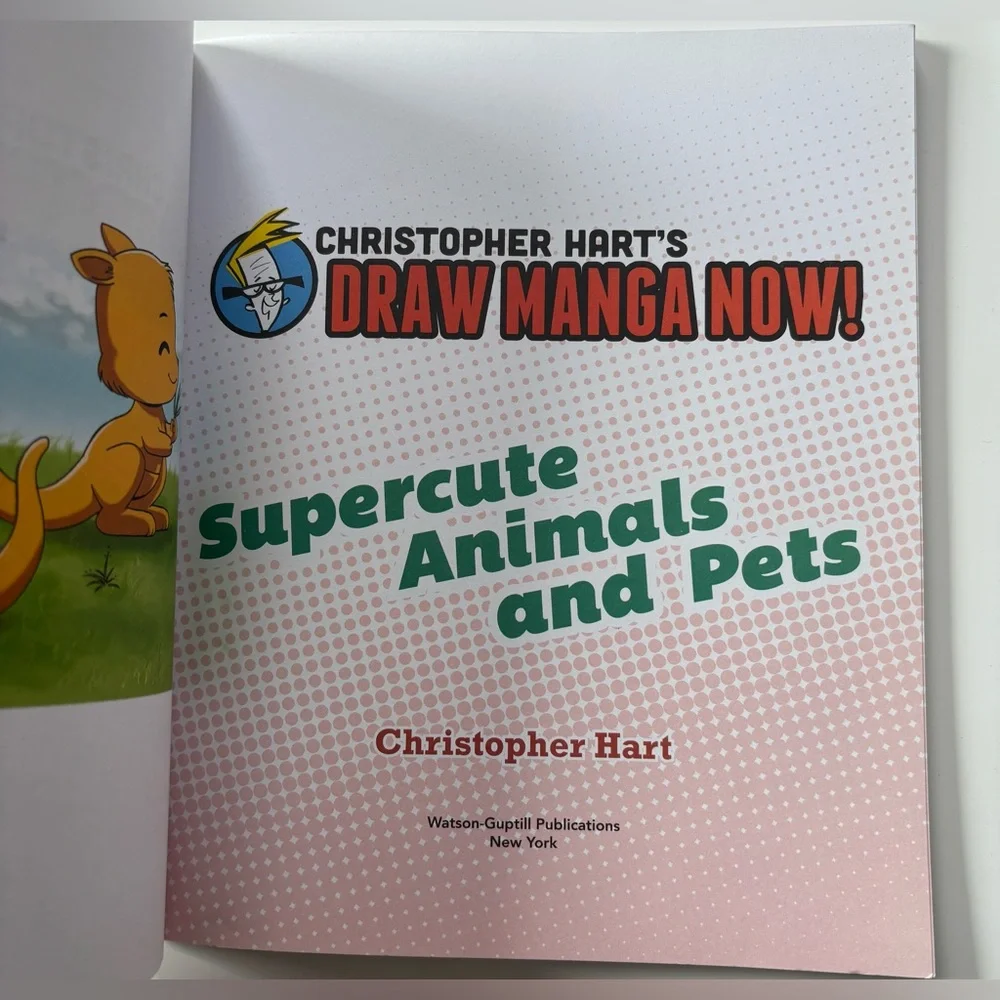 Draw Manga Now! Supercute Animals and Pets Book by Christopher Hart